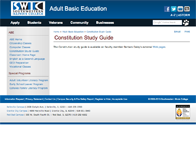 NCBTP: Resources: U.S. Constitution Exam Test Prep